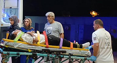 Bursa'da 1'inci kat balkonundan düşen Mert yaralandı