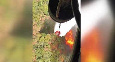 Bursa'da maki yangını