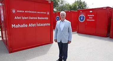 Büyükşehir'den Bursa İçin Afet Seferliği Başladı! Mahalle Afet İstasyonları Geliyor.