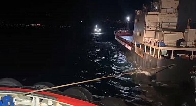 Çanakkale Boğazı'nda gemi arızası