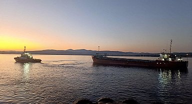 Çanakkale Boğazı'nda gemi arızası