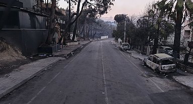 Çanakkale'de orman yangını 2'nci gününde