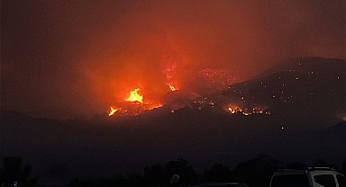 Çanakkale'de orman yangını: 5 köy tahliye edildi