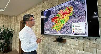 Çanakkale'deki iki büyük yangının zararı uydu fotoğraflarında