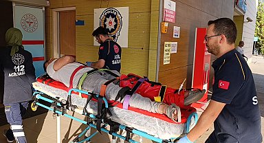 Çekiçli saldırıda yaralandı