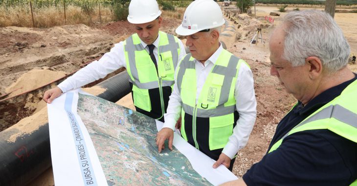 Çınarcık Barajı'nın suyu 1 Eylül'de Bursa'yla buluşuyor