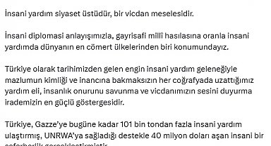 Cumhurbaşkanı Erdoğan: 300 milyondan fazla insan temel insani ihtiyaçlardan yoksun