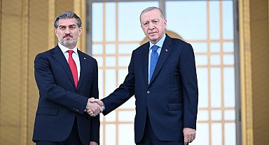 Cumhurbaşkanı Erdoğan, Gürcistan Cumhurbaşkanı Kavelaşvili'yi resmi törenle karşıladı