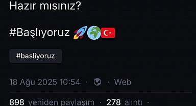 Cumhurbaşkanı Erdoğan, Next Sosyal'e katıldı