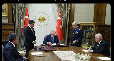 Cumhurbaşkanı Erdoğan: YAŞ kararları, hayırlı uğurlu olsun