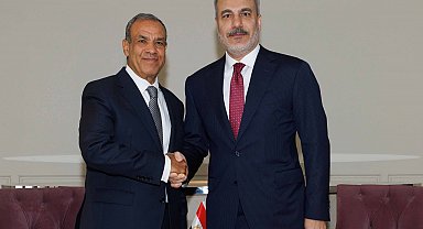 Dışişleri Bakanı Fidan, Mısır Dışişleri Bakanı Abdulati ile görüştü