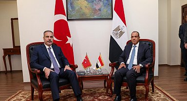 Dışişleri Bakanı Fidan, Mısırlı mevkidaşı Abdulati ile görüştü