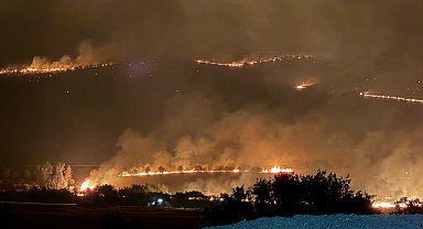 Diyarbakır'daki örtü yangını 17 saatte kontrol altında; 230 hektar alan yandı