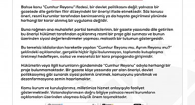 DMM'den 'Süpermarketlerde 'Cumhur Reyonu' kurulacak' iddialarına yalanlama