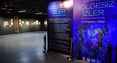 Doç. Dr. Şehnaz Biçer'in 'Gölgesiz İzler' sergisi Fatih'te açıldı