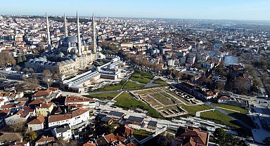 Edirne'de 6 asırlık handaki restorasyon eylül sonunda bitiyor