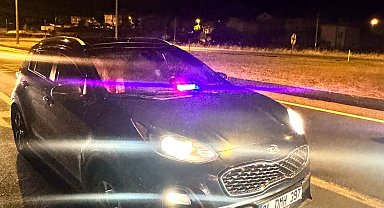 Edirne'de otomobiline yetkisiz çakar takan sürücüye 138 bin TL ceza