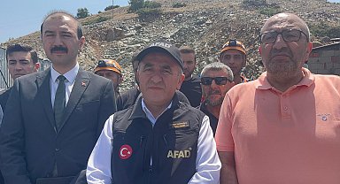 Elazığ'da madende göçük; 1 işçi mahsur kaldı