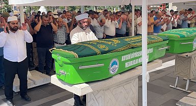 Eşiyle kamp çadırında karbonmonoksitten zehirlenip ölen koca toprağa verildi