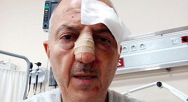 Evden tahliyesi sırasında kendisini darbettiğini öne sürdüğü kayınbiraderinden şikayetçi oldu