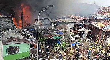 Filipinler'de yangın: Üçüncü alarm seviyesine geçildi