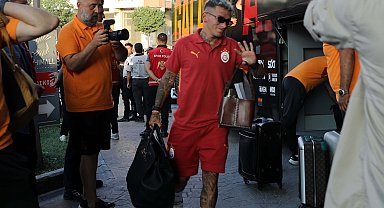 Galatasaray kafilesi Gaziantep'te