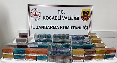 Gebze'de 5 milyon TL değerinde elektronik sigara ele geçirildi; 4 gözaltı