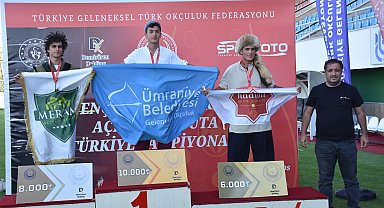 Gençler ve Büyükler Açık Hava Puta Türkiye Şampiyonası'nda ödül töreni gerçekleşti