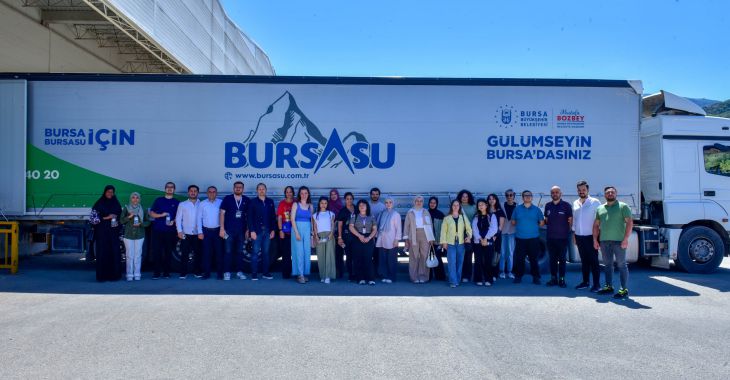 Gençlerden Bursa Su'ya teknik gezi