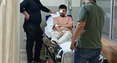 Gözüne çivi saplanan işçi görme yetisini kaybetti