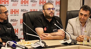 İHH 5'inci Ulusal Afet Yönetimi Tatbikatı basın toplantısı düzenledi