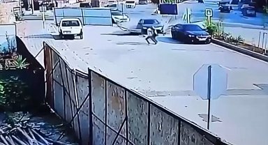 İnşaat denetimi yapan müteahhidin öldüğü kazanın yeni görüntüleri ortaya çıktı