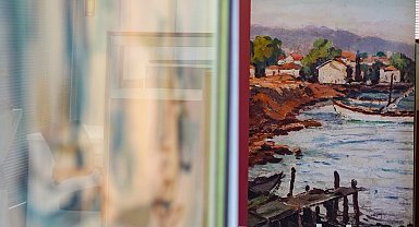 İş Sanat'ın 'Mavinin İzinde' sergisi, Gelibolu'da sanatseverlerle buluştu