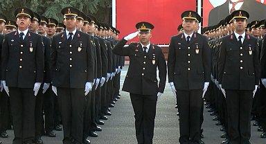 Işıklar Askeri Lisesi'nden mezun olan astsubaylar için mezuniyet töreni