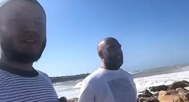 İstanbul- Arnavutköy'de denizde kaybolan kişinin son görüntüleri ortaya çıktı