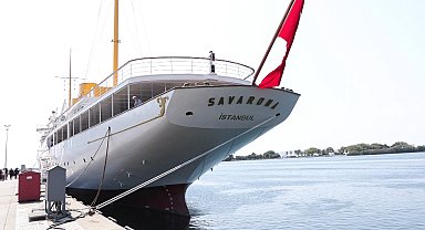 İstanbul- Atatürk'ün mirası Savarona pazar günü İstanbul Boğazı'nı selamlayacak
