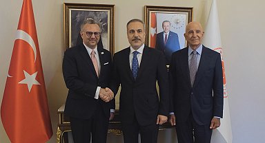 İstanbul - Bakan Fidan, Trump'ın Afrika'dan Sorumlu Kıdemli Danışmanı Boulos'u kabul etti