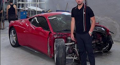 İstanbul- Büyükçekmece'de hurdaya dönen 15 milyonluk aracın sahibi: Alalı 5 gün olmuştu, hiç binemeden gitti