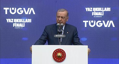 İstanbul - Cumhurbaşkanı Erdoğan: Milletimizin hasretini çektiği büyük ve güçlü Türkiye'ye kavuşmamıza çok az kaldı - 1