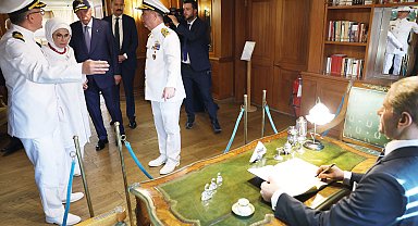 İstanbul - Cumhurbaşkanı Erdoğan, Savarona yatını ziyaret etti