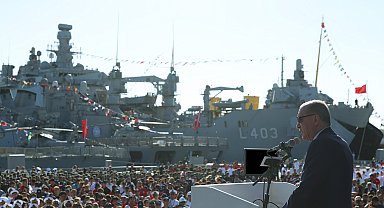 İstanbul - Cumhurbaşkanı Erdoğan: TCG Anadolu'nun bir büyüğünü yapıyoruz