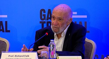 İstanbul- Gazze Mahkemesi Başkanı Falk: Soykırım karşısında sessizlik suç ortaklığıdır