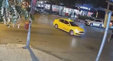İstanbul - Kadıköy'de drift yaparak anne ve çocuklarının üzerine araç süren taksicinin ehliyetine el konuldu