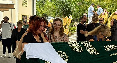 İstanbul - Münir Özkul'un eşi Umman Özkul son yolculuğuna uğurlandı
