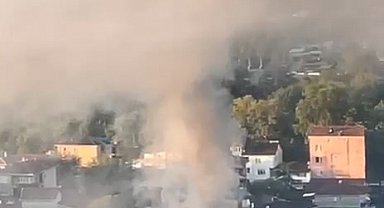 İstanbul- Sarıyer'de gecekonduda yangın çıktı; 2 kardeş ağır yaralandı