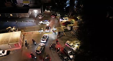 İstanbul -Sarıyer'de polisten sokaklarda 'şok' denetim