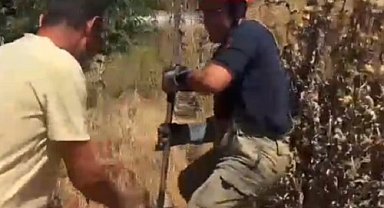 İstanbul- Silivri'de kuyuda 2 gündür mahsur kalan köpeği itfaiye kurtardı