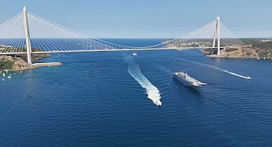 İstanbul - TCG Anadolu'nun, 'Mavi Vatan Boğaz Geçişi' başladı