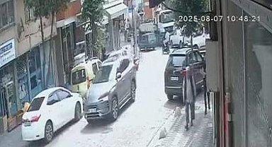 İstanbul - Zeytinburnu'nda emlak ofisine silahlı saldırı kamerada