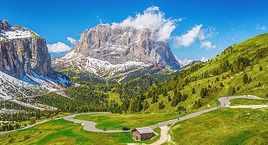 İtalya'da çiftçiler dağlara turnike koydu